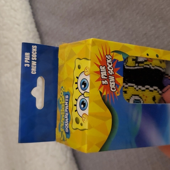 NEW Spongebob Crew Socks - Picture 5 of 7